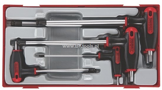 TENG TOOLS Zestaw kluczy trzpieniowych, 6-kątnych TTHEX7AF