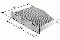 BOSCH Filtr kabinowy 1 987 432 369 1987432369