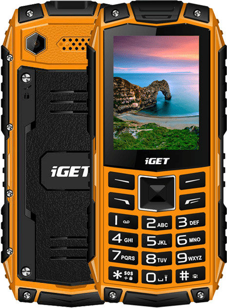 iGET Defender D10 Dual Sim Pomarańczowy