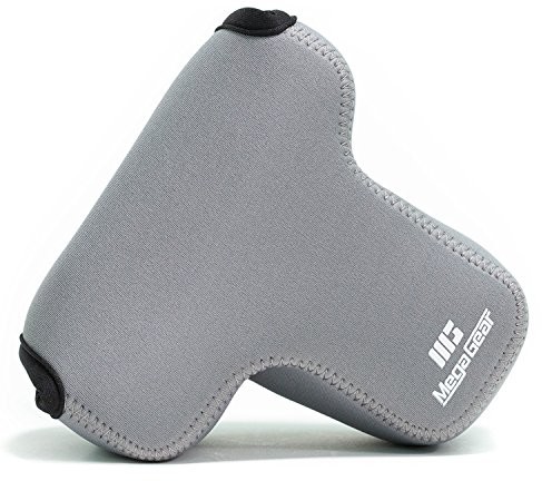 Megagear Ultra lekka neoprenowa obudowa na aparat kompatybilny z Panasonic Lumix G80, G81 (12-60 mm) - czerwona MG891