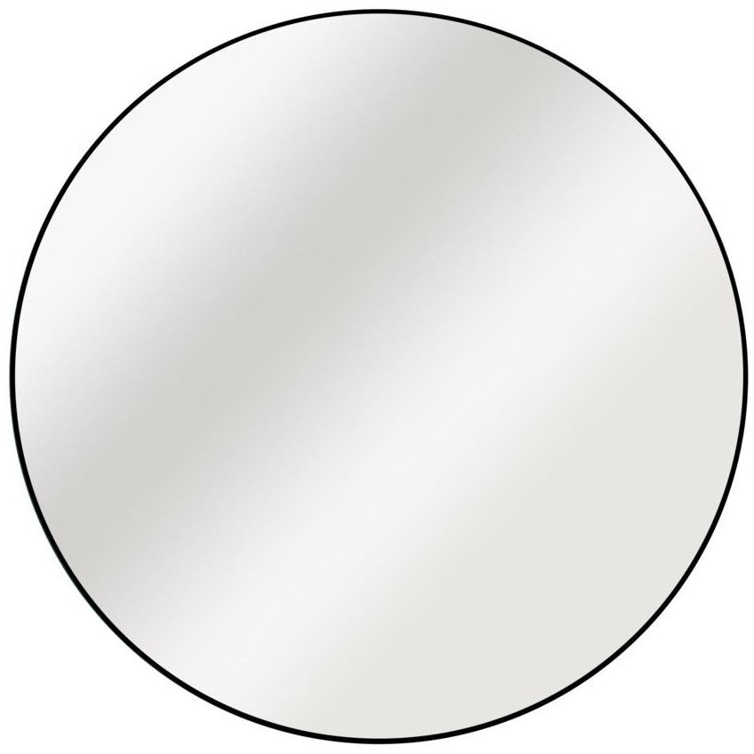 INSPIRE Lustro okrągłe CIRCLE czarne śr. 50 cm INSPIRE