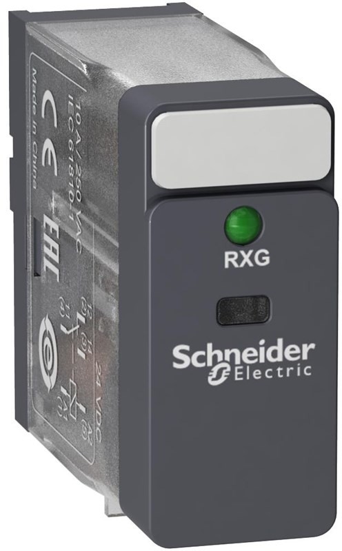 SCHNEIDER 1co 10a relay ltbled 24vdc RXG12BD