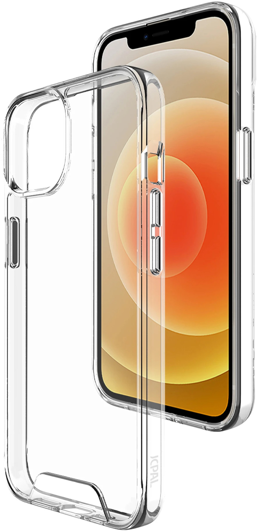 JCPAL iGuard DualPro Case Etui Obudowa do iPhone 13 (Clear) JCP1002