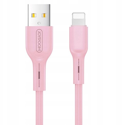 Joyroom Kabel S-M357S Usb 8pin 1m 2,4A różowy