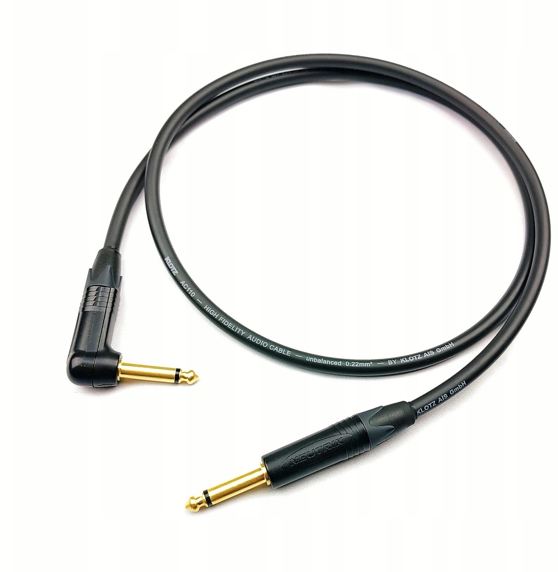 Klotz AC110 Przewód Kabel Gitarowy Jack Neutrik 5m