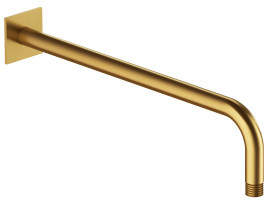 Omnires RA01C/KGLB RA01C/KGLB ramię prysznicowe ścienne 40 cm złoty szczotkowany