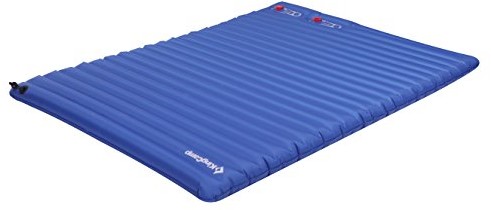 King Camp Lightweight podwójne łóżko karimata powietrza z wewnętrznej za pomocą pompki nożnej für das kemping wędrówki, wędrówki 6927194724823