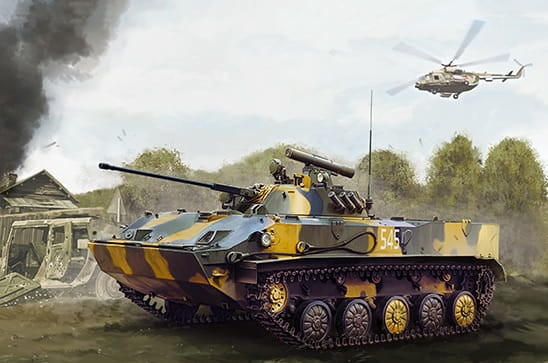 Фото - Збірна модель Sowiecki czołg desantowy BMD-3 09556