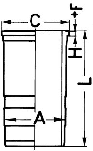 KOLBENSCHMIDT Tuleja cylindrowa KOLBENSCHMIDT 89563110