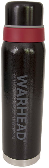 Termite Termos Warhead 0,9 L Hammertone black-red Warhead 0,9