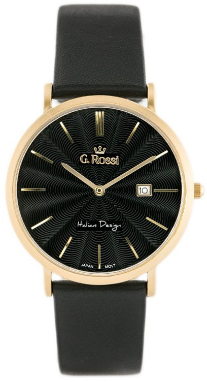 Gino Rossi ZEGAREK MĘSKI 10853A - SLIM (zg184e) + BOX
