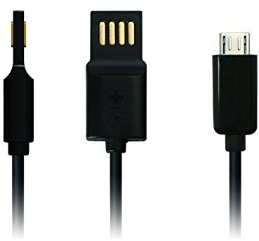 Swiss Charger scc10013 kabel micro USB, czarny SCC10013