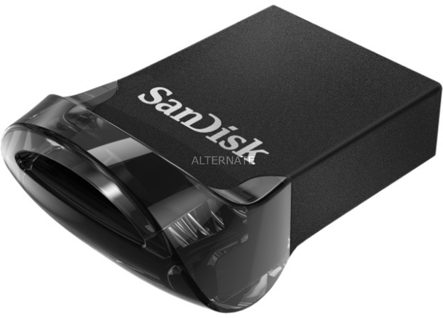 Sandisk Ultra Fit pamięć USB 256 GB USB Typu-A 3.2 Gen 1 (3.1 Gen 1) Czarny, Nośnik Pendrive USB