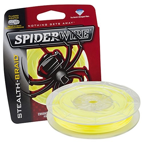 Spiderwire Spider wire Stealth Braid, zieleń mchu, 50 G, żółty SCS06Y-300
