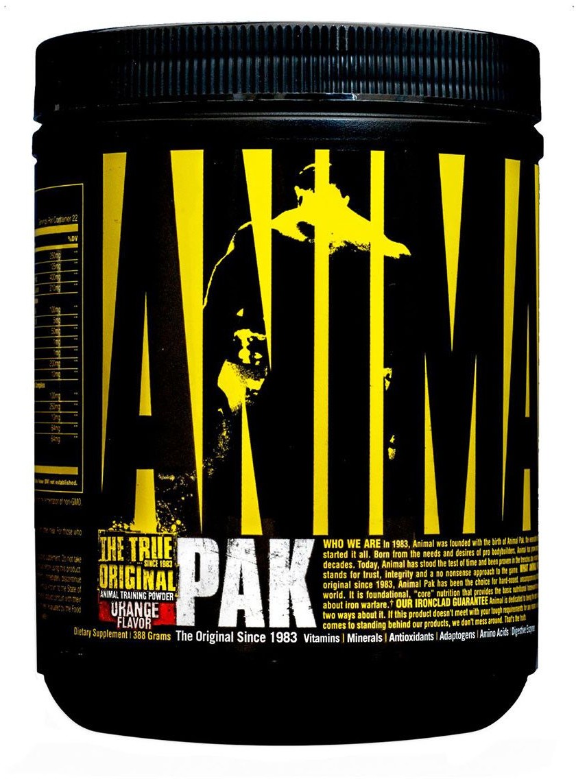 Universal Nutrition Nutrition Animal Pak Powder 342 g pomarańczowy