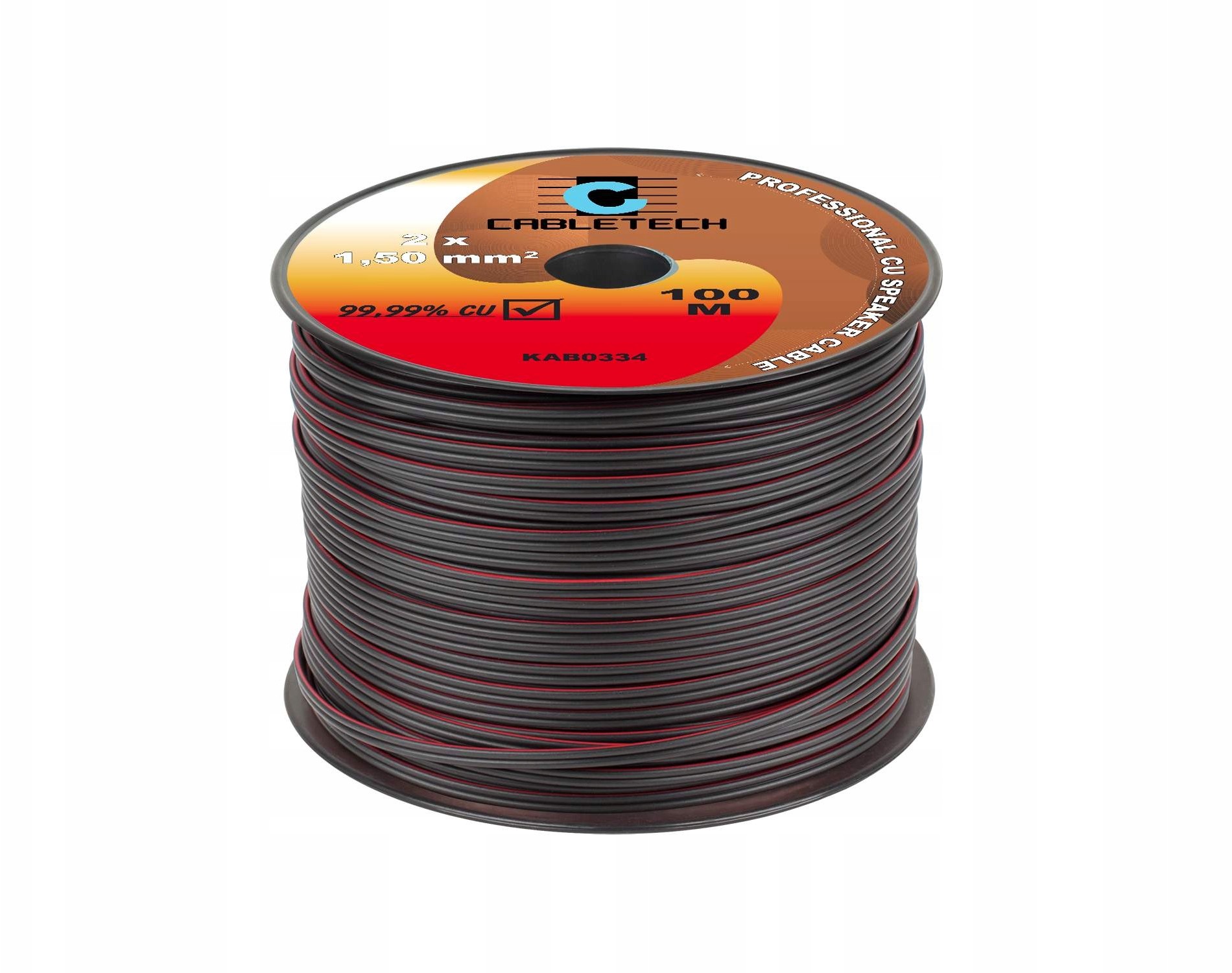 Kabel Głośnikowy 1,5MM Czarny