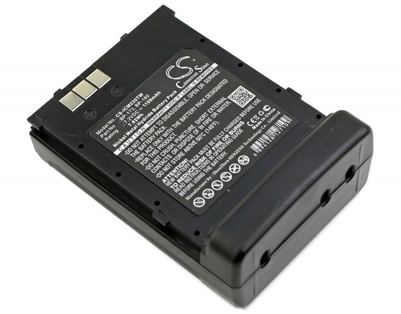 Cameron Sino Icom IC-12A BP-173 1100mAh 7.92Wh Ni-MH 7.2V Cameron Sino)