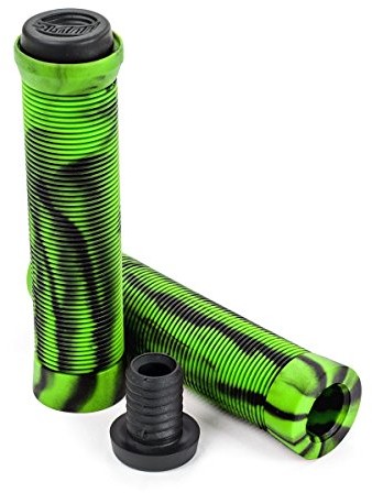 Slamm Scooters Znane mindless slamm Pro Swirl Bar Grips, zielony SL584
