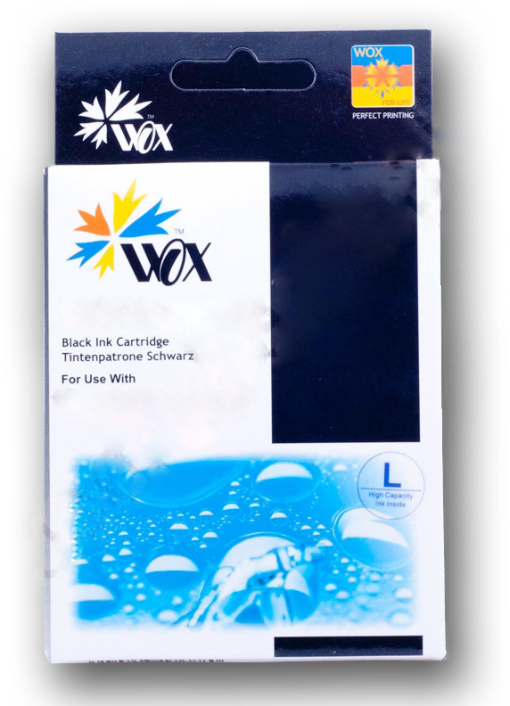 Wox Tusz L200XL Black do drukarek Lexmark Zamiennik 200XL 14L0176E [35ml] (WOX-L200XL/L210XLBN)