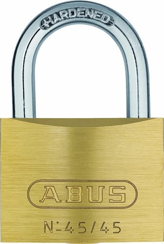 Abus kłódka z mosiądzu 3750-20