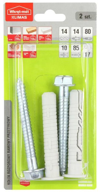 WKRĘT-MET Kołek 14X80MM
