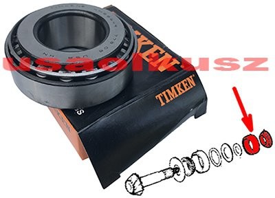 TIMKEN Łożysko wałka ataku przedniego mostu OUTER Dodge Nitro HM88649/10