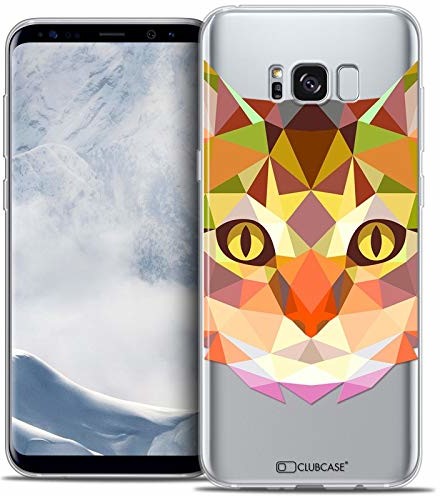 Samsung Caseink Etui ochronne do Galaxy S8 Plus, ultracienkie, Polygon Animals kot CRYSPRNTPOLYS8PLUSCHAT