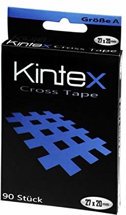 Kintex Cross Tape rozmiar A (27 mm x 20 mm) 90 plastrów wybór kolorów 0,10 /szt. 20913