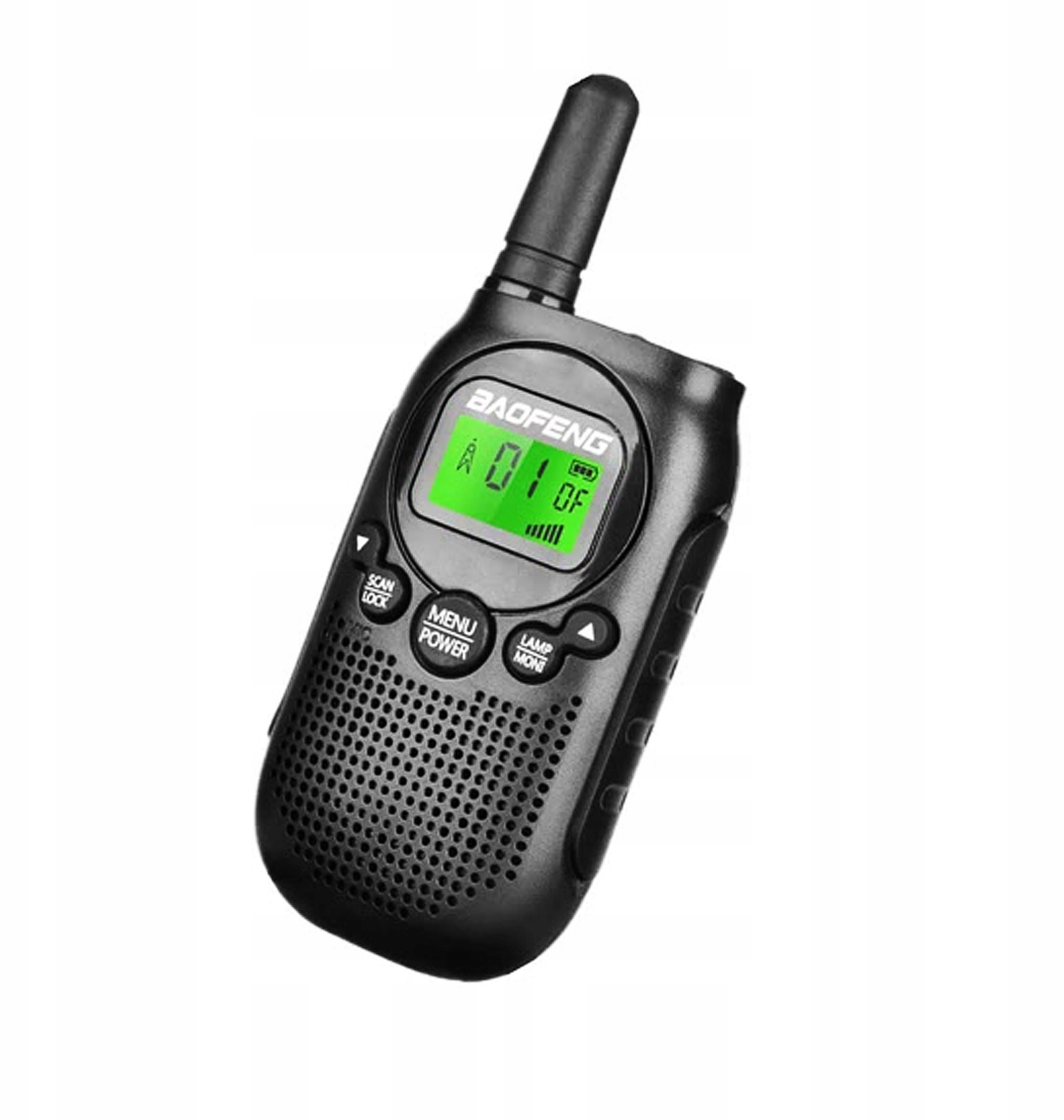 Baofeng BF-T6 Panda Pmr krótkofalówka 3km czarna
