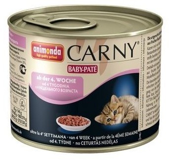 Animonda - kot Animonda kot ANIMONDA CARNY BABY PATE 200G AKBP200