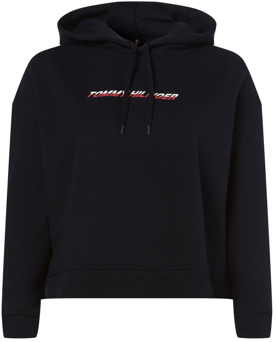 Tommy Hilfiger Curve Curve - Damska bluza z kapturem Curve, niebieski