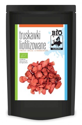 BIO KONTYNENTY (EUROPA, AZJA, AMERYKA) TRUSKAWKI LIOFILIZOWANE BIO 30 g - BIO EUROPA BP-5902488064473