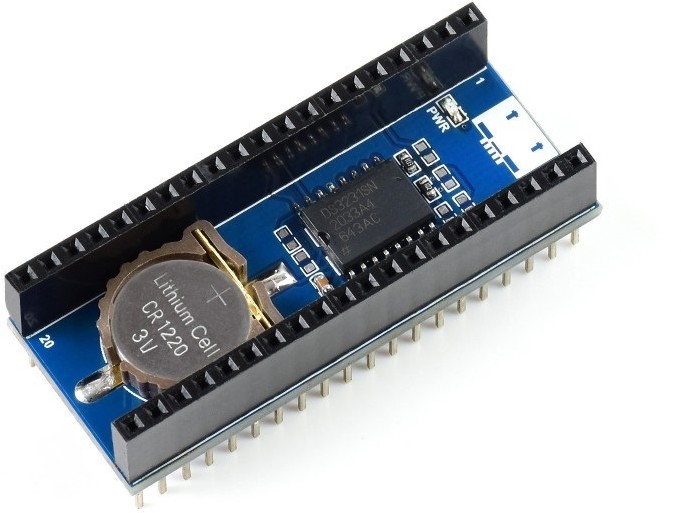 Raspberry Pi Waveshare Moduł RTC DS3231 - zegar czasu rzeczywistego - I2C - do Pico - Waveshare 19426 WSR-18989