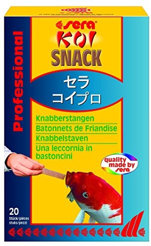 Sera 07221 KOI SNACK 20 St - Da frisst Ihr Koi Ihnen aus dem Hand 7221
