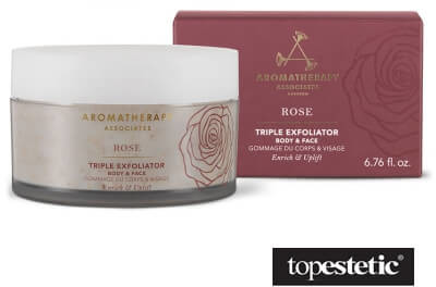 Aromatherapy Associates Rose Triple Exfoliator Różany peeling do twarzy i ciała 200 ml