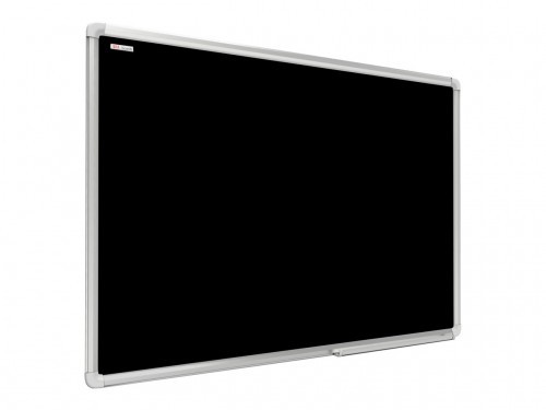 Allboards Tablica magnetyczna kredowa 120x90 cm - czarna BKB129EX+MGR-Y+G+MSMIX30/10
