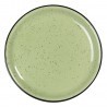 Clayre & Eef Talerz Retro Zielony 6CEFP0052GR