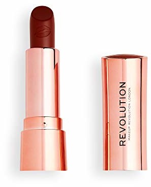 Makeup Revolution pomadka satynowa do ust bogata i kremowa formuła pomadki z aksamitnym wykończeniem 1 sztuka 22600