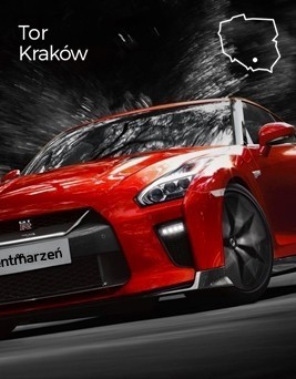 Jazda za kierownicą Nissana GT-R  Tor Kraków P0003122