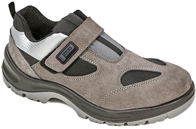 Cerva AUGE SANDAL S1P SRC - sandały robocze, skóra welurowa, METAL FREE, podnosek, wkładka antyprzebiciowa,podeszwa PU/PU, odblaski - 38-48.