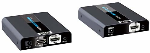 PremiumCord 4K HDMI 2.0 Extender do 50 m przez kabel krosowy Cat6 / Cat6a / Cat7 + lokalny port HDMI, HDMI 2.0, metalowa obudowa, 4K 2160p 60Hz UHD, Full HD 1080p, 3D, Dolby-True HD khext60-5