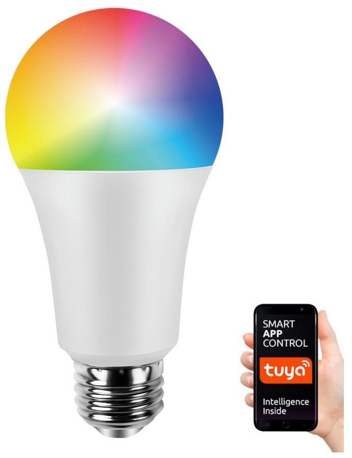 Milagro LED RGB Ściemniana żarówka A60 E27/8W/230V 2700-6500K Wi-Fi Tuya