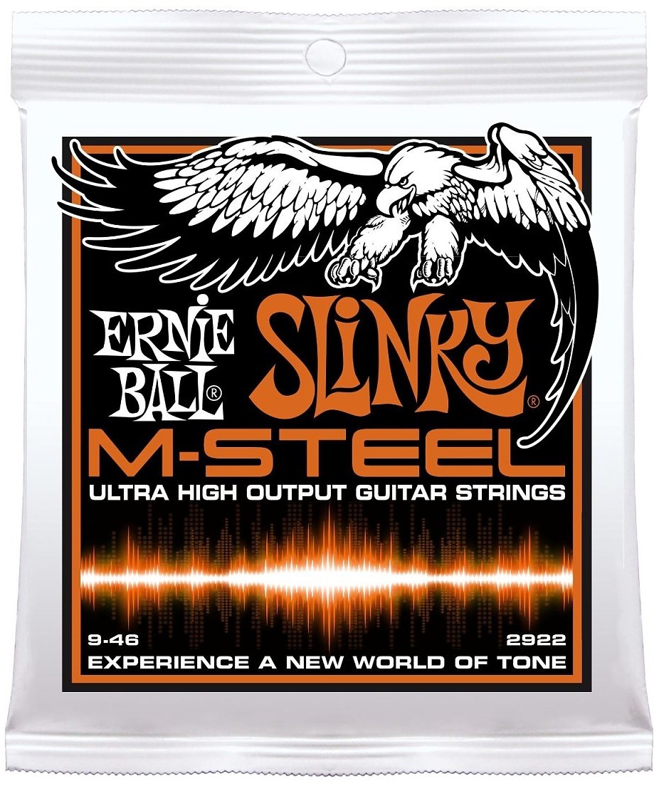 Ernie Ball M-Steel Electric Guitar Strings 2922