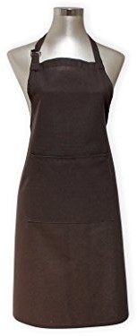 Soleil d'ocre Soleil D 'ocre 060541 Panama fartuch kuchenny, bawełna, 50 x 81 cm, antracytowy, 60 x 80 cm 060542