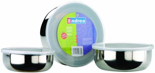 Ibili 712000 puszki na zapasy, pojemnik utrzymujący świeżość pudełka do przechowywania żywności ze stali nierdzewnej (3 szt.) 712000