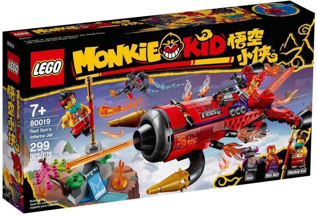 LEGO Monkie Kid Piekielny Odrzutowiec Red Sona 80019 0000046118