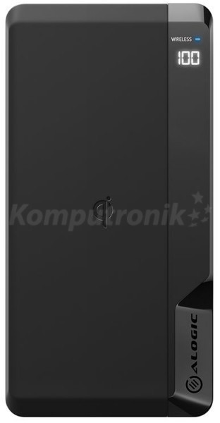 ALOGIC Alogic Premium USB-C bezprzewodowy 10000 mAh czarny P10QC10P18-BK