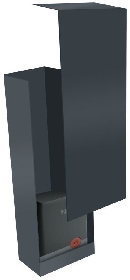 POLBRAM Skrzynka montażowa na automat do bramy antracytowa Polbram