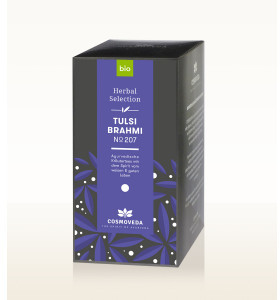 Cosmoveda BIO Herbata Tulsi Brahmi 20 saszetek x 1,8g 4032108165561
