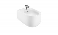 Roca A3570B6000 A3570B6000 BEYOND Bidet podwieszany 580MM z otworami pod pokrywę bidetową